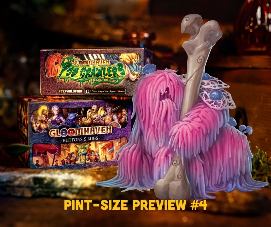 Pub Crawlers Pint-size preview #4 – Introducing the Fungal Monk!