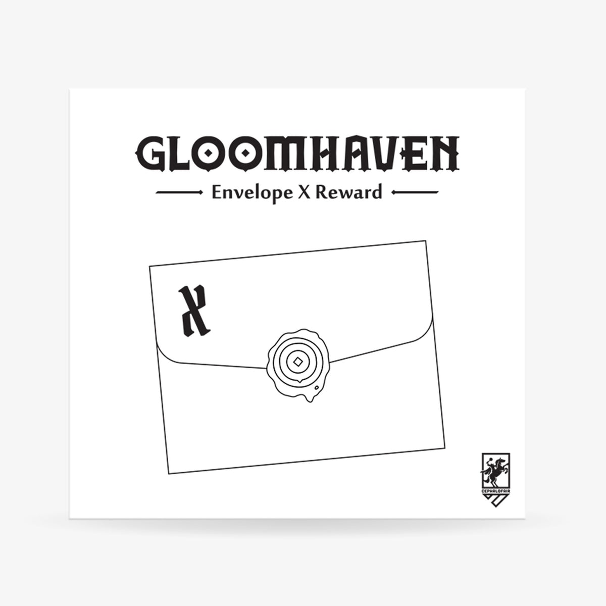 Gloomhaven 1st Edition: Envelope X Reward