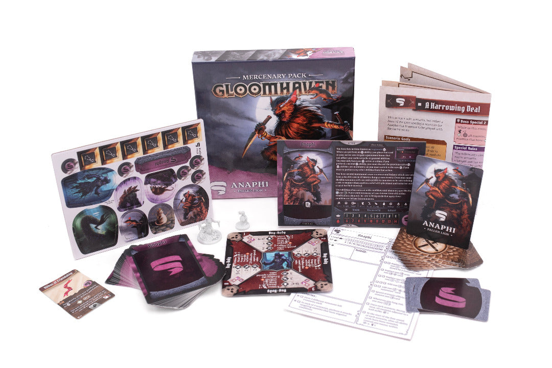 Anaphi: Fallen Lion - Mercenary Pack