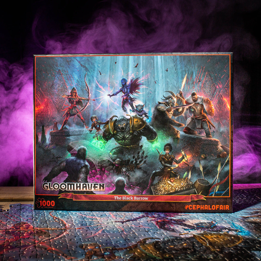 Gloomhaven 1000pc Puzzle: The Black Barrow